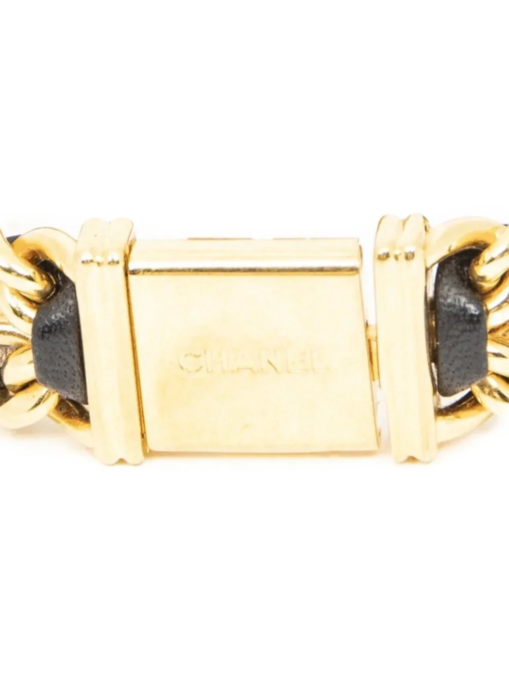 Chanel Premiere Black Gold Plated Shoulder Bag